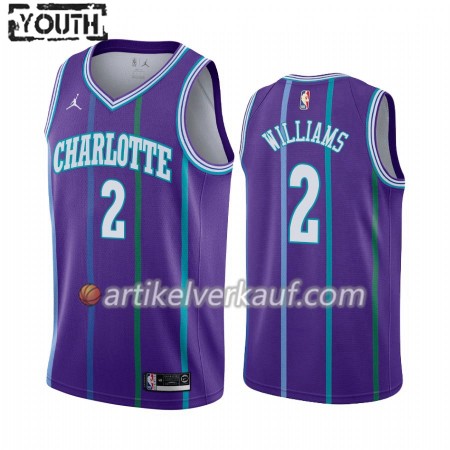 NBA Charlotte Hornets Trikot Marvin Williams 2 Jordan Brand 2019-2020 Hardwood Classics Swingman - Kinder